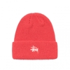 Stüssy Basic Cuff Beanie coral