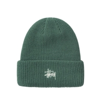Stüssy Basic Cuff Beanie Spruce