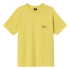 Stüssy Basic Tee Lemon