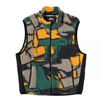 Stüssy Block Sherpa Vest