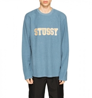 Stüssy Bluto LS Crew Blue