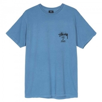 Stüssy Coat Of Arms Tee Blue