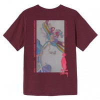 Stüssy Delusion Tee wine