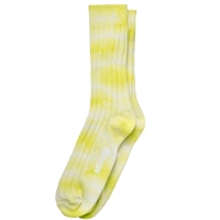 Stüssy Dyed Ribbed Crew Socks Lime