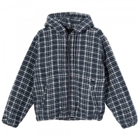 Stüssy Flannel Work Jacket plaid
