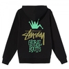 Stüssy Global Roots Hood Black