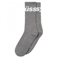 Stüssy Jacquard Logo Socks grey