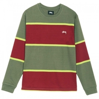 Stüssy Jeromy Stripe L/SL Crew