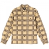 Stüssy Langley Plaid LS Shirt Yellow