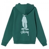 Stüssy Raggamuffin Hood dark green
