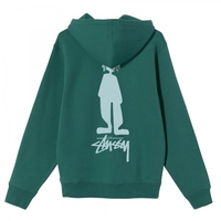 Stüssy Raggamuffin Hood dark green