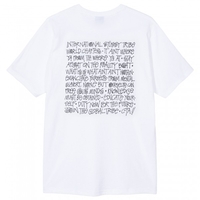 Stüssy Say It Loud Tee White