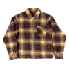 Stüssy Shadow Plaid Sherpa Zip Shirt
