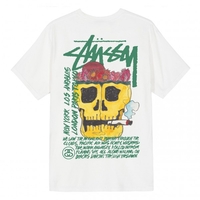 Stüssy Smokin Skull Tee natural