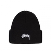 Stüssy Stock Cuff Beanie Black