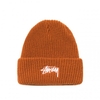 Stüssy Stock Cuff Beanie Burned Orange