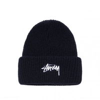 Stüssy Stock Cuff Beanie Navy