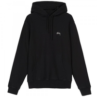 Stüssy Stock Logo Hood Black