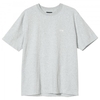 Stüssy Stock Logo S/SL Crew Grey Heather