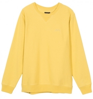 Stüssy Stock LS Terry Crew Lemon