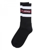 Stüssy Stripe Crew Socks Black