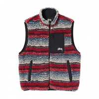 Stüssy Striped Sherpa Vest