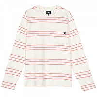 Stüssy Trinity Stripe LS Crew