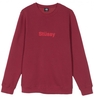 Stüssy Weld Crewneck Wine