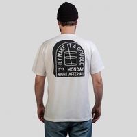 The Dudes MONDAY Tee white