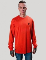 The Dudes Not Today Satan LS Burnt Orange
