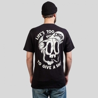The Dudes TOO SHORT SMOKES Tee black