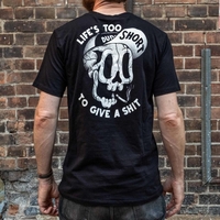The Dudes Too Short Tee Black SS20