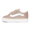 Vans Old Skool V Glitter Brazln Snd/Trwht