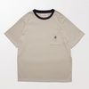 Victoria HK Boxy Ringer Work Tee Cream