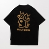 Victoria HK Queenhead Logo Tee Black