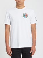 VOLCOM FREAKS CITY FA SS - WHITE FLASH