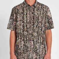 Volcom Striver Kurzarm Hemd - Old Mill
