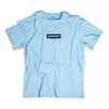 ZUPPORT Bar Logo Oversized Tee Acid Blue