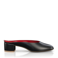 Block Heel Mules 6478