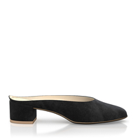 Block Heel Mules 6486