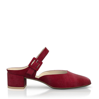 Block Heel Mules 6488