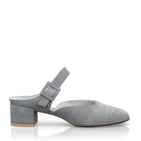 Block Heel Mules 6490