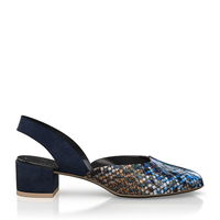 Block Heel Mules 6497