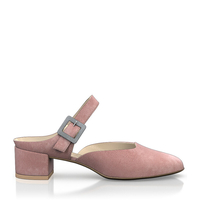 Block Heel Mules 6630