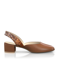 Block Heel Mules 8582
