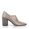 Block Heel Pointed Toe Schuhe 14315