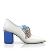 Block Heel Pointed Toe Schuhe 14438