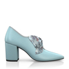 Block Heel Pointed Toe Schuhe 14444