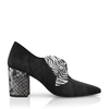 Block Heel Pointed Toe Schuhe 15166