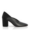 Block Heel Pointed Toe Schuhe 6506